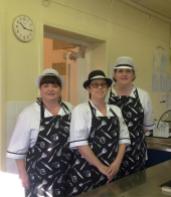 The kitchen staff at Dee Point Primary School in Blacon. Photo:Flickr/Cheshirewest